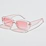 Rectangle Clear Shades Smart Unisex Uv400 Retro Steampunk Luxury Sunglasses