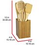 bamboo cooking utensil set