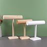 Removable Wooden Bracelet Display Stand Jewelry Stand Wood Display Sets Standing Bracelet Display