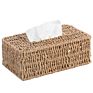Renel Handmade Grass Rattan Woven Customized Paper Tissue Box Activity