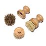 Replaceable Removable Head Kitchen Cleaning Eco Bamboo Sisal Coconut Palm Scrub Dish Brush