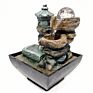 Resin Fountain Interior Decoration Micro Creative Landscape Desktop Geometric Feng Shui Small Pieces 13026