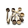 Reusable Long Handle Wood Coffee Measuring Spoon Wooden Coffee Scoop