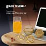 Reusable Travel Mesh Brass Stainless Steel Tea Strainer Gold Tea Ball Tea Infuser Stainless Steel