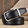 Reversible Leather Belt - Casual for Mens Jeans with Double Sided Strap and Buckle