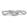 Rings Jewelry Women 925 Sterling Silver Wedding Rings Set