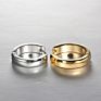RINNTIN 316L stainless steel jewelry wholesale big gold hoop earrings