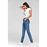 Rise Loose Large 5Xl Flared Pants plus Size Waist Trending Women Trousers Tuck Foot Lantern Pant Woman Boyfriend Jeans