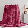 Room Decorative Shaggy Longfur Throw Blanket Soft Cozy Plush Fuzzy Faux Fur Blanket for Couch