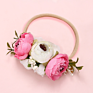 Handmade Bohemian Wreath Soft Baby Hairband Headband
