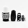 Russian Blank Matryoshka Dolls Toys Wooden Nesting Dolls Crafts Toys for Children Birthday Gift