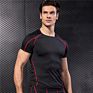 S-Xxl Men Short Sleeve Compression Shirt Base Layer Undershirts Active Athletic Dry-Fit Top