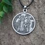 Saint Francis of Assisi Pet Animals Pendant Necklace Catholic Pray Jewelry