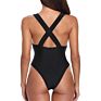 Sales Women One Piece Plunge V Neck Monokini Hollow Out Swimsuits Bathing Suit