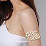 Sc Leaf Arm Bracelets & Bangles Personalized Open Adjustable Armband Gold Upper Arm Cuff Bracelet for Girls