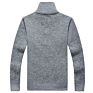 Self Cultivation Men's Jacket Cardigan Knitted Sweater Baseball Collar Casual Wear Cardigan Men