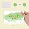 Sell 12 Pack Watercolor Thank You Greeting Cards with 12 Stickers and 12 Envelopes for Children Birthday Wedding