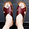 Sell Leather Men Sandals and Slippers Mens Genuine Leather Slippers Outdoor Beach Slippers for Men