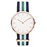 Sell Thin Case Elegance Price Quartz Watches Ladies Women Minimalist Nylon Strap Watch