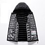 Sell Zipper Puffer Vest Jacket Men Quilted Hood Puffer Jacket Vest