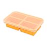 Seller 1 Cup Portions Extra Large Broths Sauces Freezer Container Freeze Soup Cubes Silicone Freezing Tray with Lids