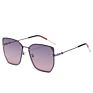 Semi-Rimless Sunglasses Women Vintage Unique Hollow Sunglasses Men Punk Glasses Shades Uv400