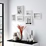 Set of 3 Mdf Home Decor Picture Photo Frame White 3D Deep Shadow Box Display Case