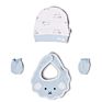 Sheep Print 100% Organic Cotton Newborn Gift Box Clothes 6Pcs Infant Baby Clothing Set for 0-3 Months