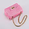 Shiny Children Handbag High End Pu Children's Shoulder Bag Pink Mobile Phone Bag Kid Evening Party Purse Bags
