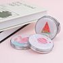 Shiny Crystal Liquid Quicksand Fruit Watermelon Mirror Starry Card Catcher Blueberry Strawberry Maiden Series Pocket Mirror