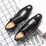 Shoes Men Work Slip on Loafer Leather Men Shoes Explosion Models Men's Dress Shoes