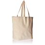 Siicoo Large Plain Canvas Tote Bag