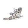 Silver Luster Lizard Copper Men Necktie Bar Animal Design Tie Clips
