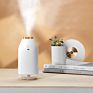Simple 270Ml Wireless Portable Ultrasonic Cool Mist Humidifier with 1200Mah Rechargeable Battery for Car