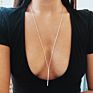 Simple and Fashionable Lasso Vertical Rod Necklaces