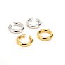 Simple No Piercing Ear Cuff Earrings Stainless Steel Gold Plated Clip on Earrings for Women Jewelry Gift