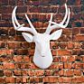Simulation Animal Wall Decoration and Wall Hanging Deer Head Wall Hangings Creative Pendant Living Room Craft