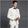 Single Breasted Button Pant Coat Design Men Wedding Suits Pictures