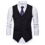 Single Breasted Mens Vest Waistcoat