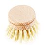 Sisal Fiber Cleaning Brush Lowest Price Eco Friendly Wood Bamboo Dish Brush Kitchen Replaceable Head