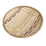 Size Handmade Woven Natural Bamboo Storage Basket Organizer Tray