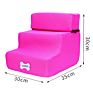 Sleeptight Sturdy Non-Skid Portable Pet Dog 3 or 4 Steps Tool Foam Pet Stairs for Dogs and Cats