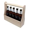Slim Size Wooden Beer Bottle Carrier