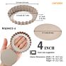 Small Food Grade Reusable 4 Inch Mini round Wave Edge Pie Dish Pan