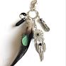 Small Handmade Feather Dream Catcher Keyring Keychain Decor Car Bag Hanging Decoration Pendant Dreamcatcher Gift