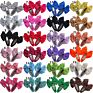 Snap Hair Clips with Bow Barrettes Bb Clips Hairbows Hairgrips Headwear Accessories for Baby Girls