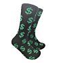 Socksmate 3D Print Dollars Food Men Cotton Colorful Pizza Performance Aliens Poker Black Sheers Cashmere Socks