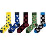 Socksmate Men Sports Dress Basketball Bowling Ball Young Men Rugby Happy Volleyball Soccer Team Boy Socks