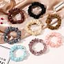 Solid Color Thin Hair Rope Small Size Satin Skinny Hair Scrunchies