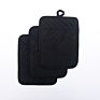 Solid Red Color 100% Cotton Pot Holder with Pocket